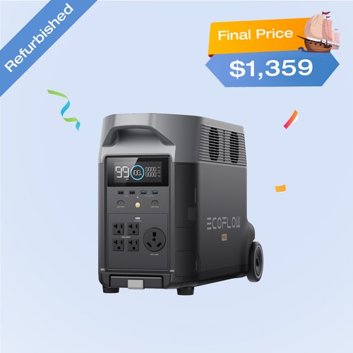 Ecoflow delta pro 3600wh - delta, power